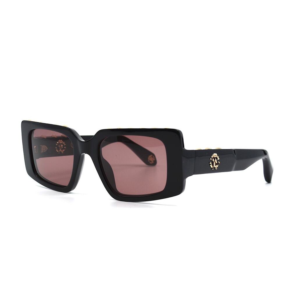 ROBERTO CAVALLI SRC039S BLACK PURPLE AUTHENTIC SUNGLASSES - Picture 5 of 14